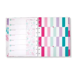 Circa Secret Garden Weekly/Monthly Undated Agenda Notebook