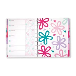 Circa Secret Garden Weekly/Monthly Undated Agenda Notebook