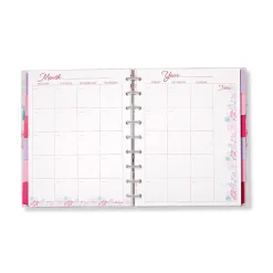 Circa Secret Garden Weekly/Monthly Undated Agenda Notebook