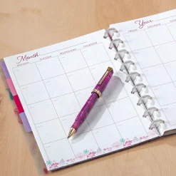 Circa Secret Garden Weekly/Monthly Undated Agenda Refill (40 sheets)