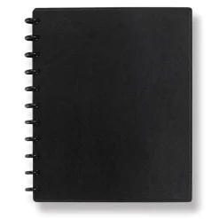 Circa Smooth Sliver Discbound Notebook with Pockets