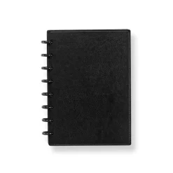 Circa Smooth Sliver Discbound Notebook with Pockets