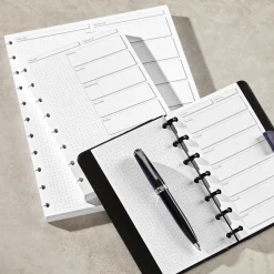 Circa Start-Anytime Weekly Scheduler Discbound Refill (100 sheets)