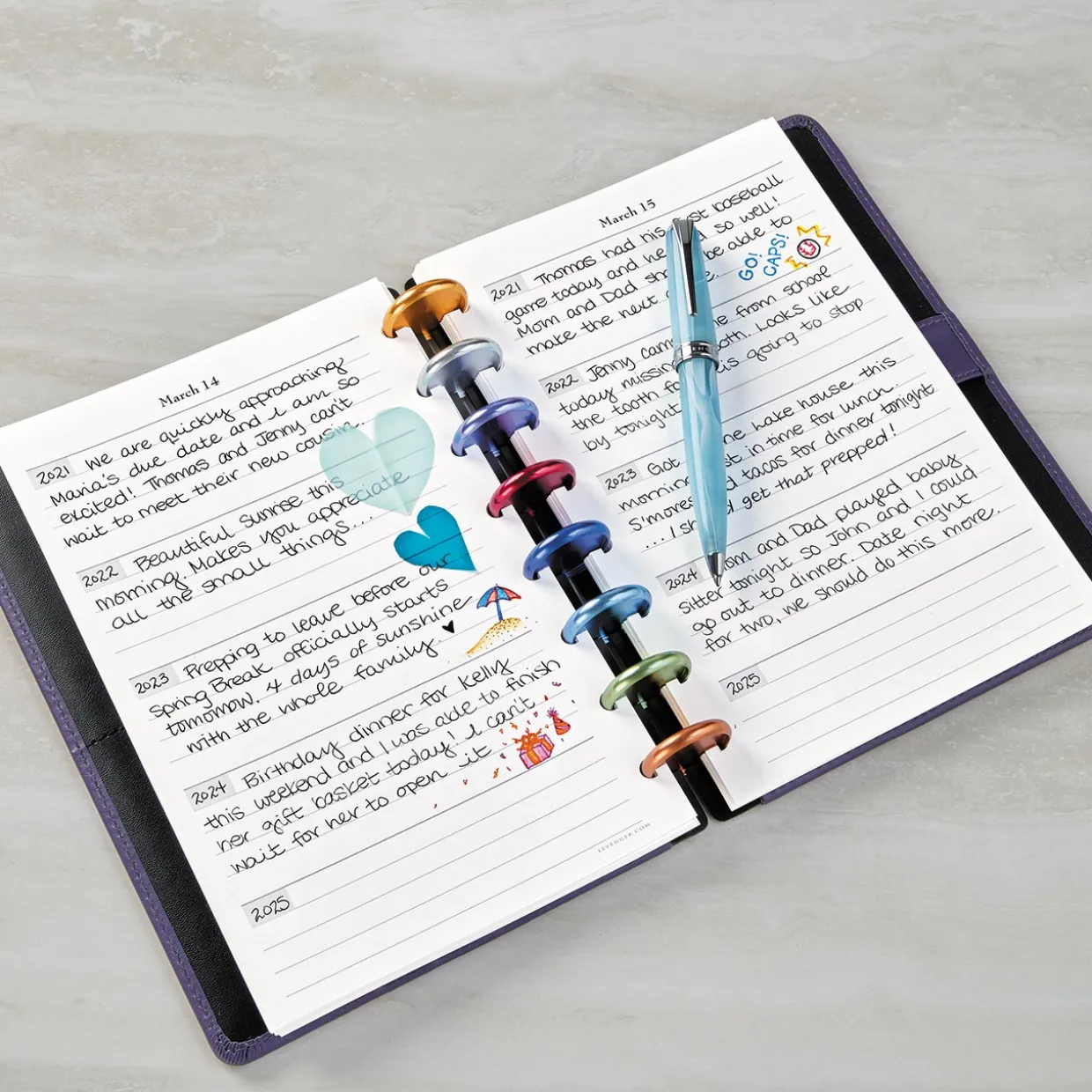Circa 5-Year Journal Refill (185 sheets)