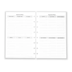 Circa 5-Year Journal Refill (185 sheets)