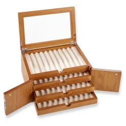 Collector's Lock & Key Inlay Pen Case