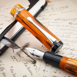 Conklin Duragraph Amber Fountain Pen