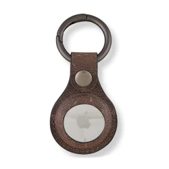 Dakota Leather Smart Tag Keychain