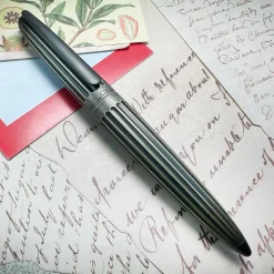 Diplomat Aero Stripes Oxyd Brass Pen