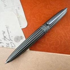 Diplomat Aero Stripes Oxyd Brass Pen