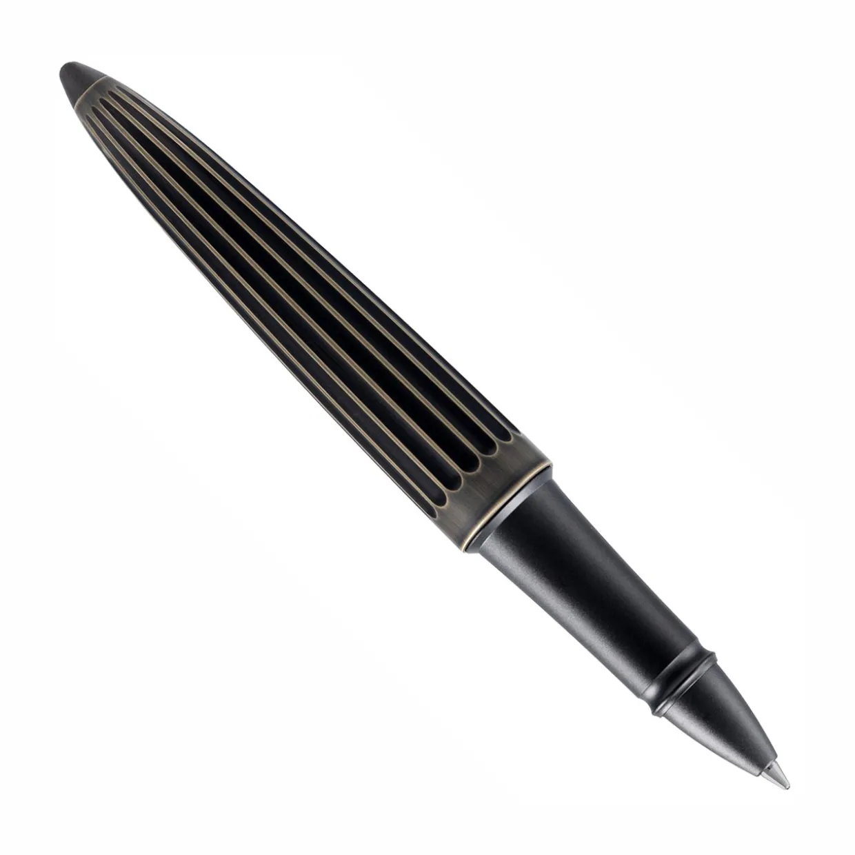 Diplomat Aero Stripes Oxyd Brass Pen