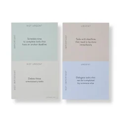 Eisenhower Priorities Matrix 3 x 5 Cards (set of 100)