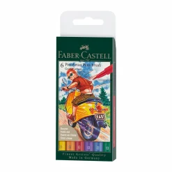 Faber-Castell Colour Wheel Pitt Artist Brush Pens Gift Set