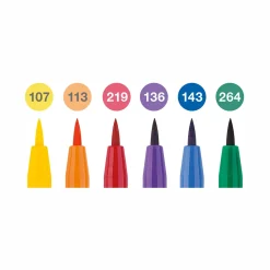 Faber-Castell Colour Wheel Pitt Artist Brush Pens Gift Set