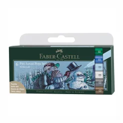 Faber-Castell Winterlude Pitt Artist Brush Pens Gift Set