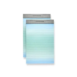 Freeleaf Blue Ombre Gradient Ruled Pads (set of 2)