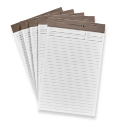Freeleaf Full-Page Ruled Pads (set of 5)