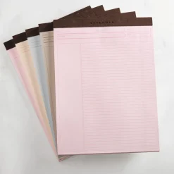 Freeleaf Modern Multicolor Annotation Ruled Pads (set of 5)