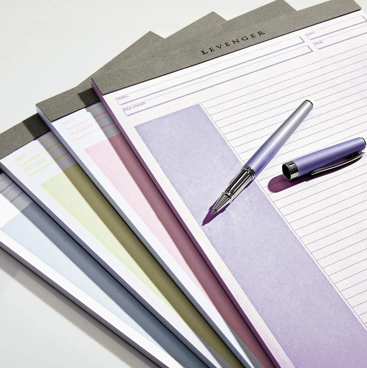 Freeleaf Soft Color Annotation Ruled Pads (set of 4)