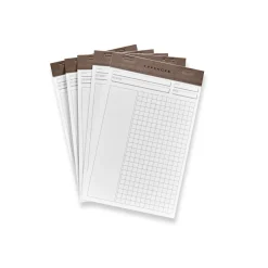 Freeleaf White Annotation Grid Pads (set of 5)