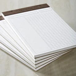 Freeleaf White Annotation Grid Pads (set of 5)