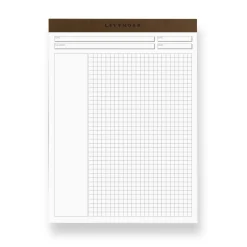 Freeleaf White Annotation Grid Pads (set of 5)