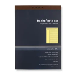Freeleaf Yellow Annotation Ruled Pads (set of 5)