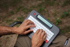 Freewrite Alpha Typewriter in Raven Black With Backlight