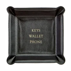 Keys Wallet Phone Leather Valet