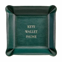 Keys Wallet Phone Leather Valet