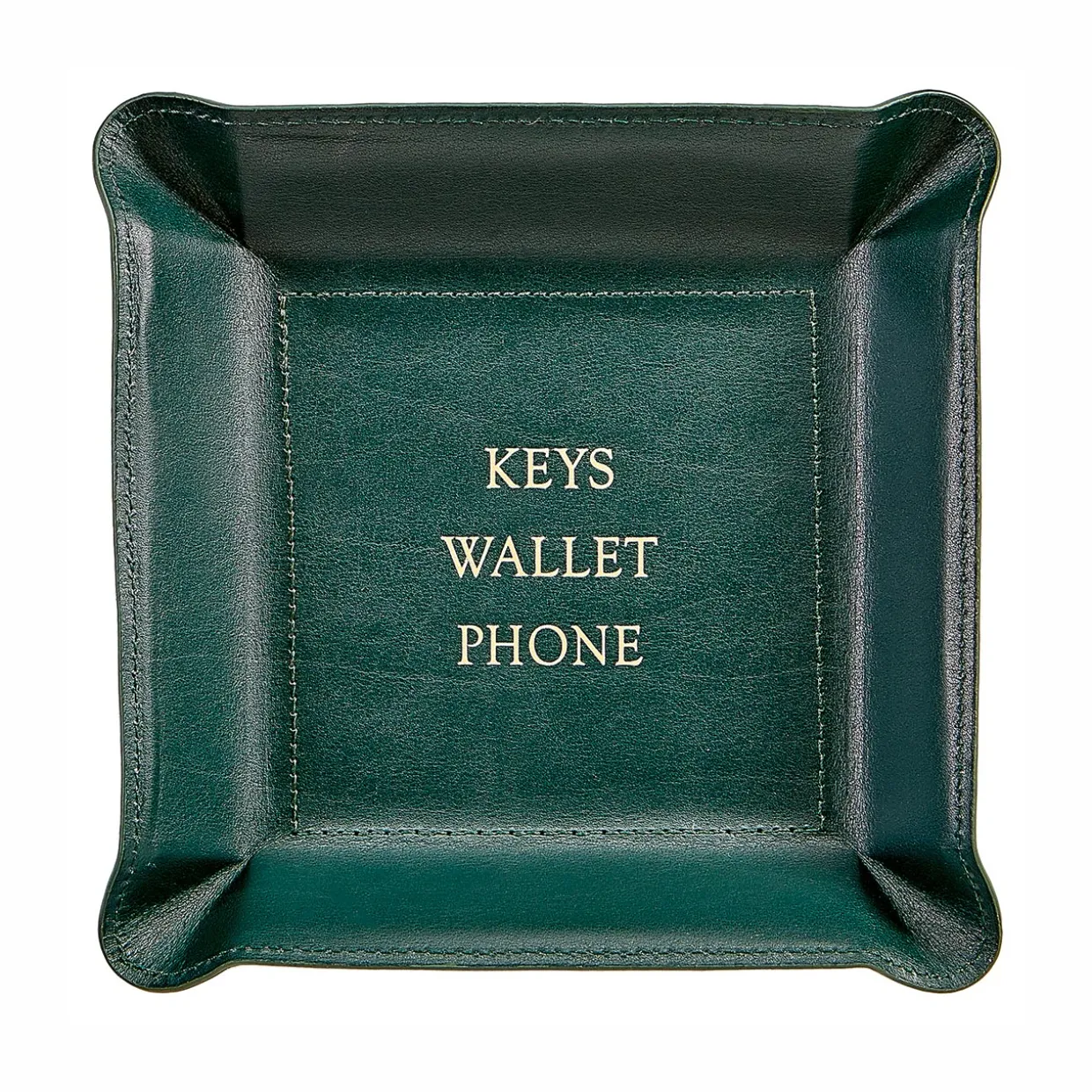 Keys Wallet Phone Leather Valet