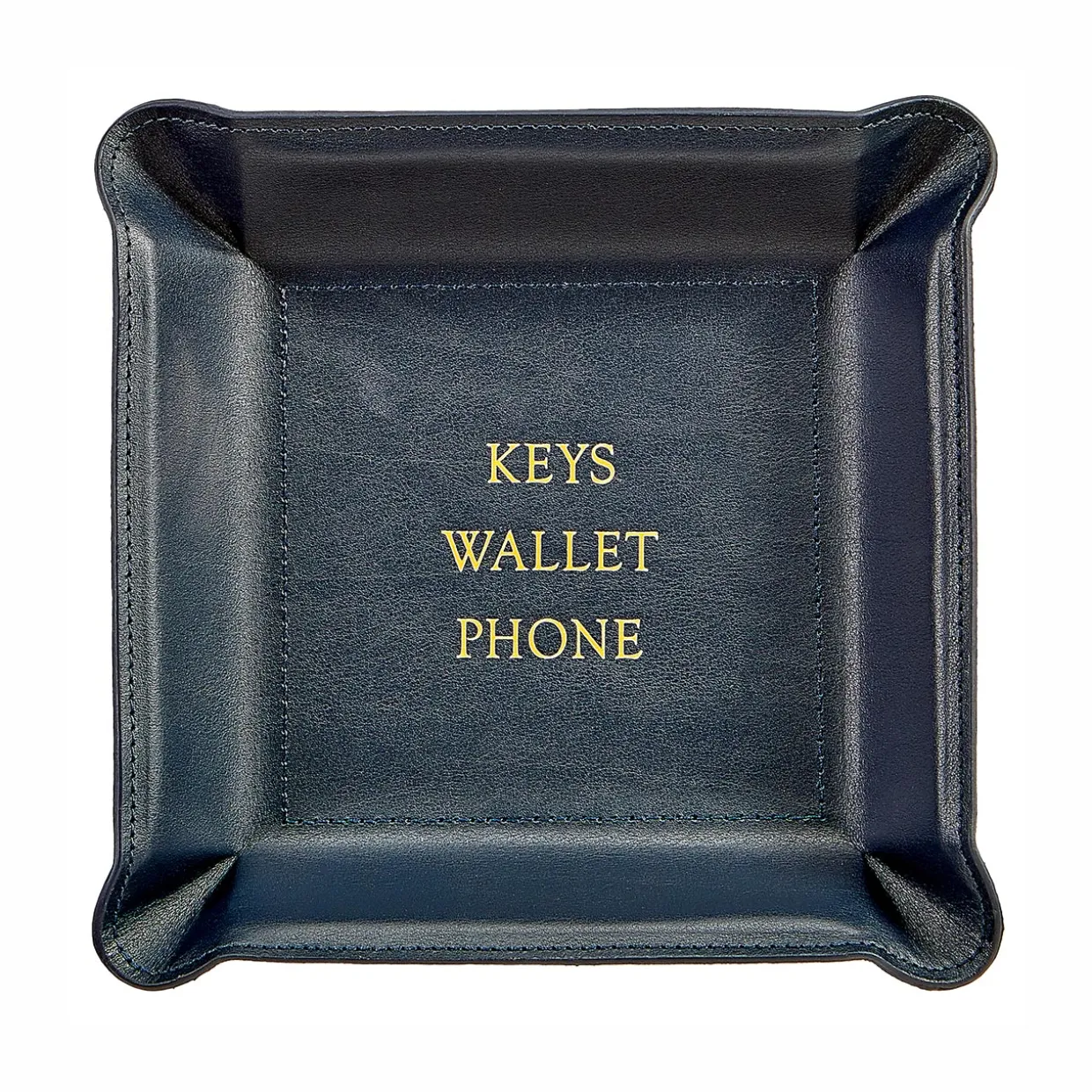 Keys Wallet Phone Leather Valet