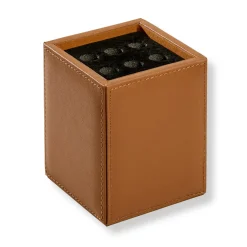 Leather Pen Cube