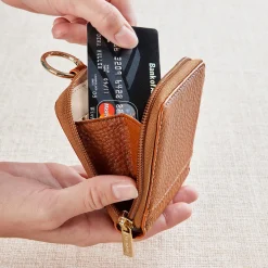 Leather RFID Bag Charm
