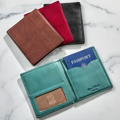 Leather RFID Passport Cover