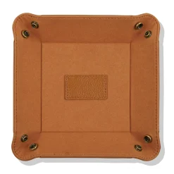 Leather Snap Tray