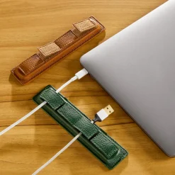 Leather Weighted Cord Holder