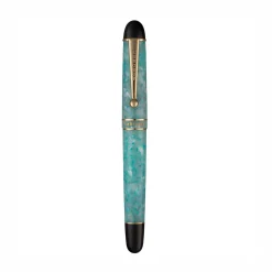LeBoeuf Diamond Series Turquoise Sea Rollerball Pen