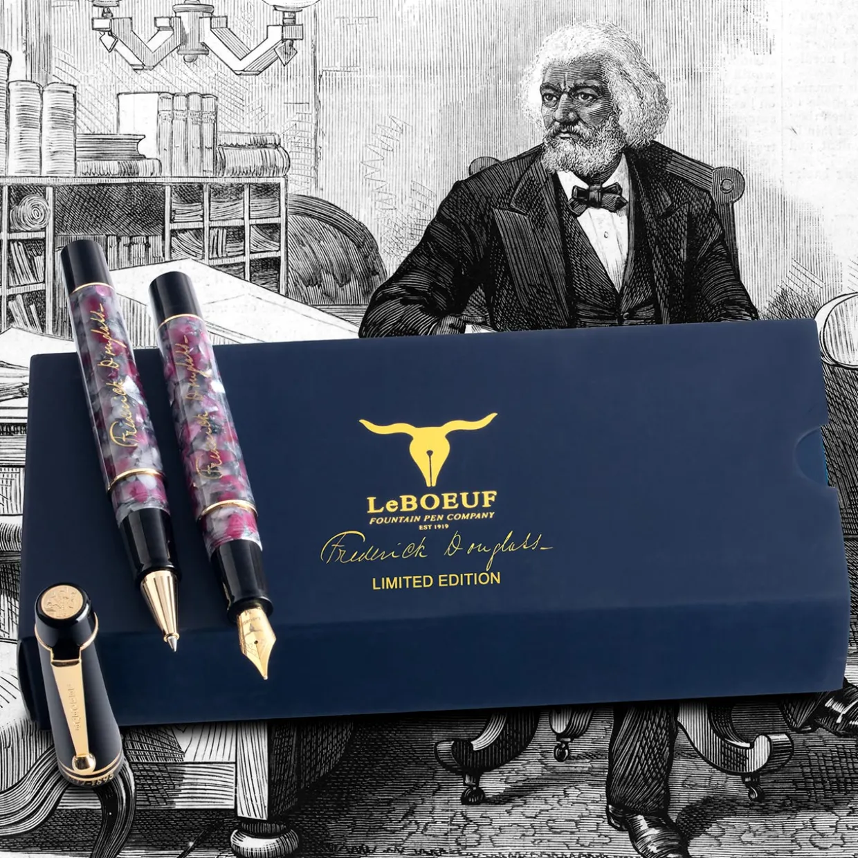 LeBoeuf Frederick Douglass Rollerball Pen