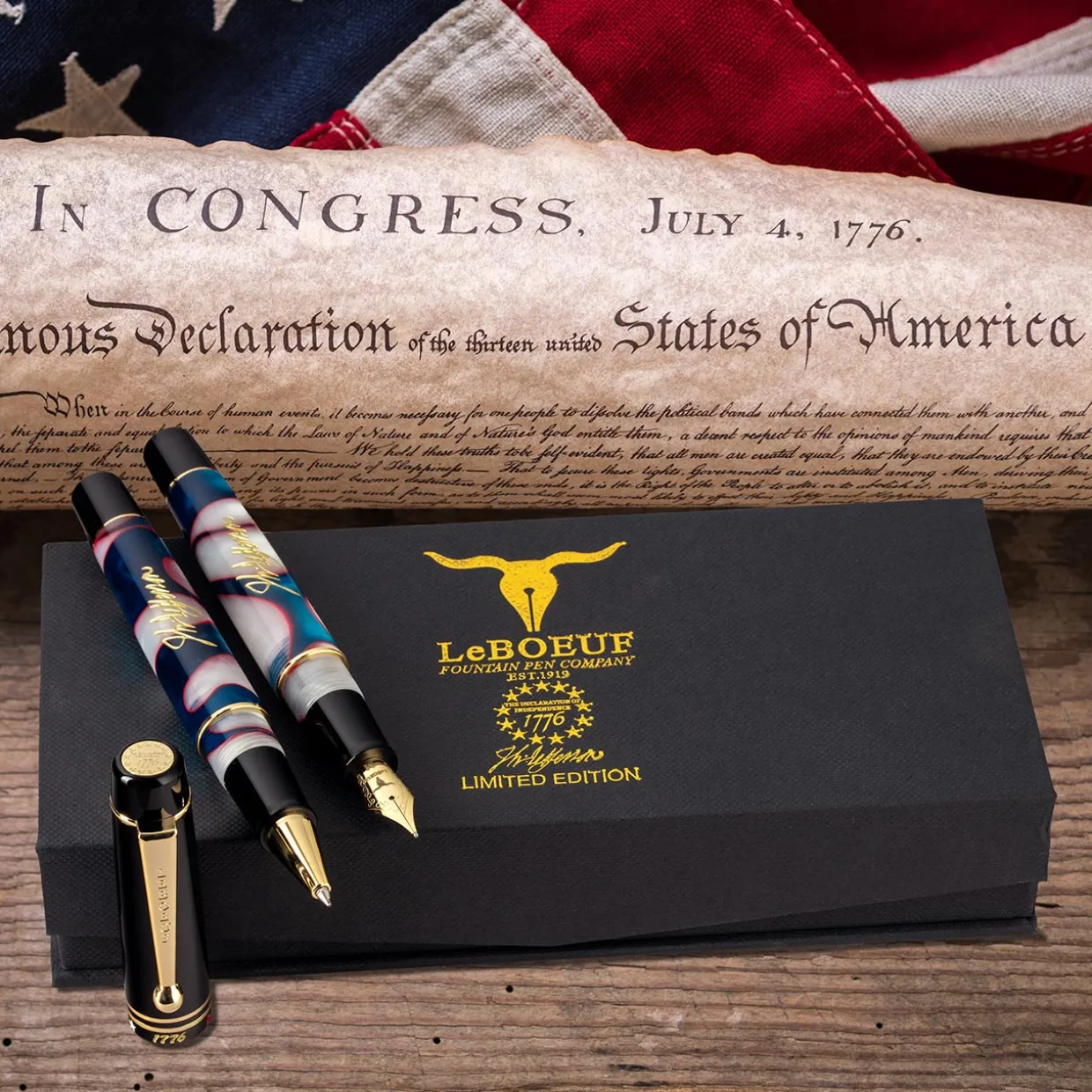 LeBoeuf Thomas Jefferson Fountain Pen