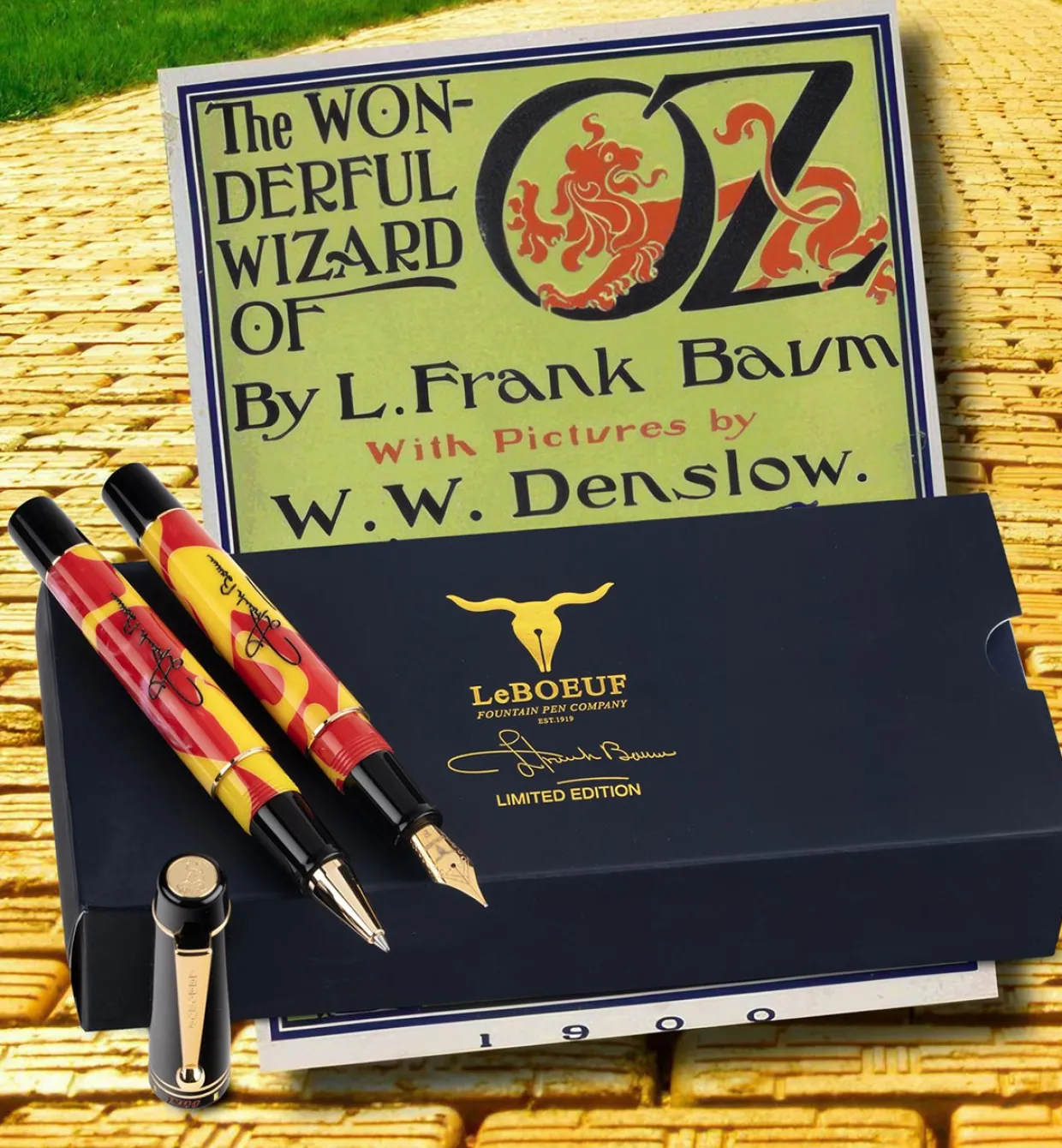 LeBoeuf Yellow Brick Road Fountain Pen