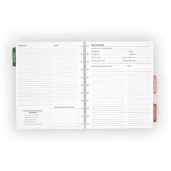 Levenger Master Class How to Write a Cookbook Circa Refill