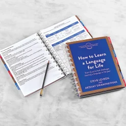 Levenger Master Class How to Learn a Language for Life Circa Workbook