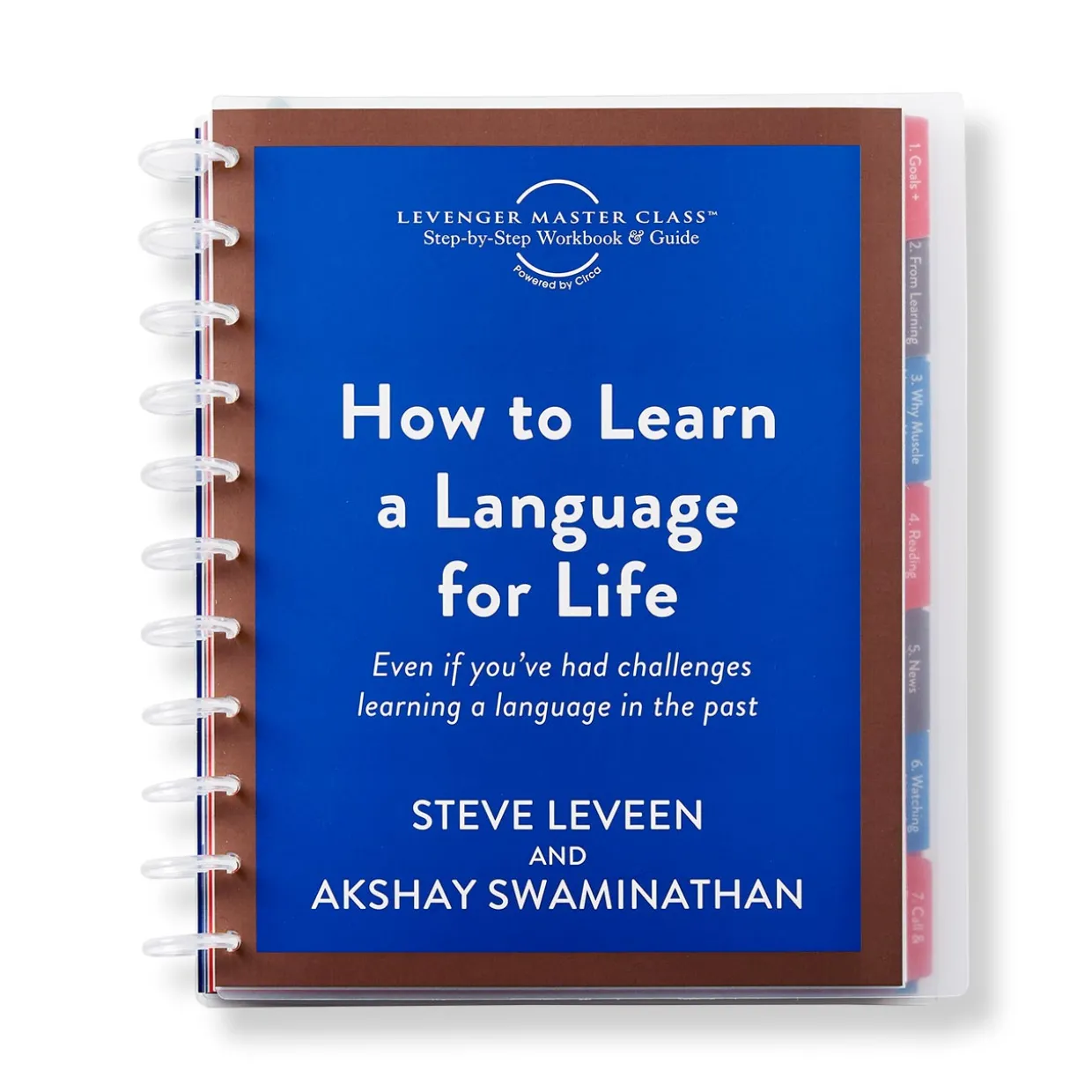Levenger Master Class How to Learn a Language For Life Circa Workbook Bundle