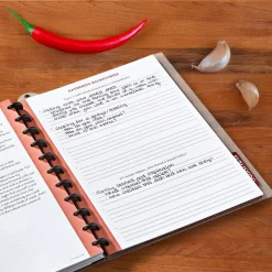 Levenger Master Class How to Write a Cookbook Circa Workbook
