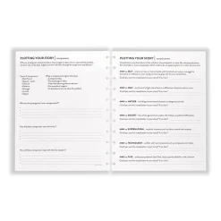 Levenger Master Class Writing a Novel Circa Workbook