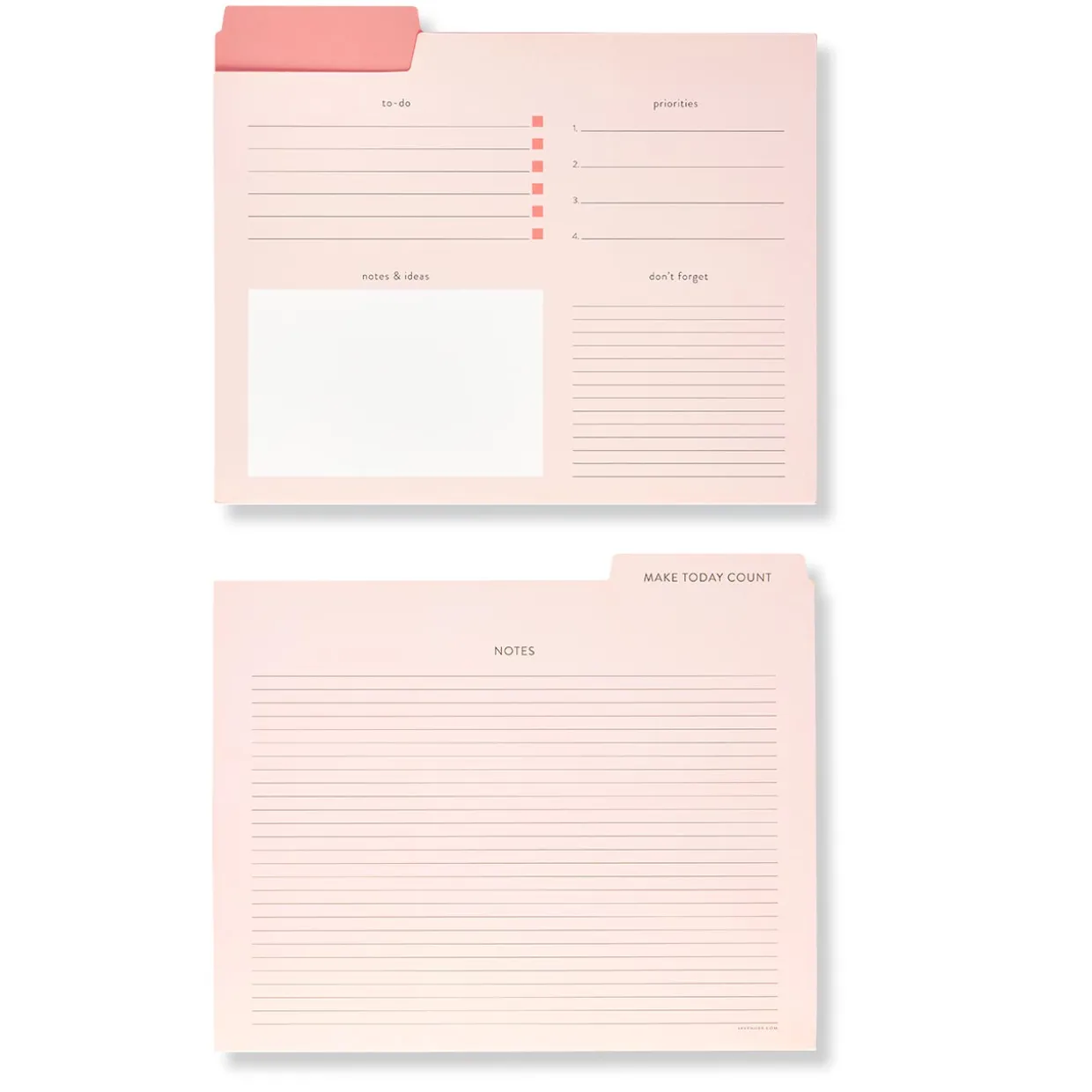 Make Today Count File Folders (set of 6)