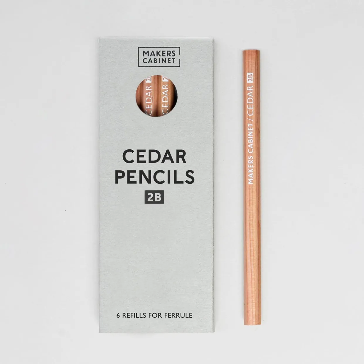 Makers Cabinet Cedar Pencils (set of 6)