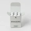 Makers Cabinet Ferrule Replacement Erasers (set of 6)