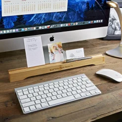 Nantucket Bamboo Note Card & Pen Holder